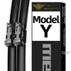 Щетки стеклоочистителя Meisim, для Tesla Model Y 2021-2025, 26/20, пара - изображение 4