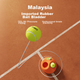 Тренажер для отскока мяча FEIERDUN FED Tennis Rebound Trainer, теннисная ракетка для начинающих, со струнами, подходит для взрослых и детей, комплект для родителей и детей. - изображение 11