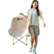 Складной уличный стул TAN XIAN ZHE, кемпинговый стул Moon Chair, портативный рыболовный табурет со спинкой, шезлонг для отдыха на пляже, режиссерское кресло. - изображение 2