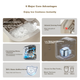 Льдогенератор Bear Ice Maker, портативный мини-льдогенератор для дома, полностью автоматическая очистка, устройство для изготовления кубиков льда, небольшой электронный всплывающий льдогенератор для офиса и общежития ZBJ-C01C5 - изображение 8