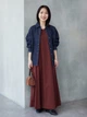Рубашка джинсовая женская UNIQLO 827243775 M Синяя (1159862317) - изображение 4