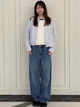 Рубашка женская UNIQLO 491596349 S Голубая (1159862424) - изображение 14