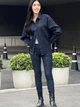 Рубашка джинсовая женская UNIQLO 827243775 S Синяя (1159862316) - изображение 2