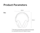 Бездротові Bluetooth навушники BASEUS Bowie D05 Wireless Headphones Grey NGTD020213 - изображение 5