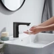 Змішувач для раковини Invena Smart Flow BD-00-004 безконтактний ЧОРНИЙ - изображение 1
