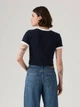 Футболка бавовняна жіноча Levi's 20749444 XS Синя (1159861817) - зображення 2