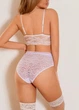 Нежные женские кружевные трусики слипы с высокой посадкой Wonderful Comfort (2087-46-03) Белый 46 FINETOO (L) - изображение 7