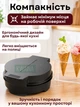 Вафельница электрическая 2400Вт с антипригарным покрытием для рожков и трубочек компактная кухонная для домашних вафель - изображение 3