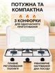Газовая плита портативная 3 конфорки с крышкой белая настольная кухонная для дома дачи кемпинга мощная газовая панель - изображение 2