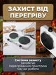 Настольная электрическая плита, 2000 Вт, 2 конфорки, переносная кухонная электроплитка, быстрый нагрев - изображение 5
