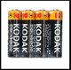 Батарейки KODAK LR6 AA Alkaline 1.5V Пальчиковые 60шт/уп - изображение 4
