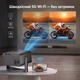 Смарт проектор Android 260 ANSI HD 720P V8 поддержка 4K wi-fi 6 Bluetooth Salange Home series Ultra портативный мини-проектор для дома и офиса домашний кинотеатр для фильмов и презентаций HDMI USB 180° поворот - изображение 2