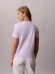 Футболка хлопковая женская Calvin Klein 47B864G(Island Lilac) M Лиловая (199155929509) - изображение 2