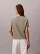 Футболка хлопковая женская Calvin Klein 40WP105(Shadow) XS Хаки (199155991193) - изображение 2