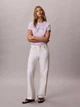 Футболка хлопковая женская Calvin Klein 47B864G(Island Lilac) M Лиловая (199155929509) - изображение 3