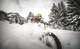 Велосипед 17 FATBIKE 2 x Амортизатор 21 передача Колесо 26 ЧОРНО-ЗЕЛЕНИЙ - зображення 7