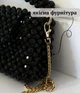 Черная сумка из бцсин Stormi Bag, ручная работа, клатч с цепочкой и ручкой, вечерняя и свадебная сумка, выпуск - изображение 2