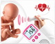 Доплер для вагітних Fetal Doppler | Вимірювач серцевого ритму дитини та прослуховування серцебиття плода - зображення 4