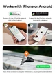 GPS трекер, поисковый трекер, брелок Hoco E101 Android/iOS белый - изображение 4