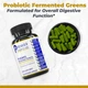 Добавка премиум-класса суперфудная смесь Premier Research Labs Probiotic Fermented Greens 150 капсул - изображение 3