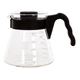 Сервер Ecocoffeetools S600 Black стеклянный графин 600 мл для приготовления кофе заварник для пуровера - изображение 1