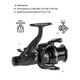 Катушка Brain Apex Double 5000 Screw Handle 6+1BB - изображение 9
