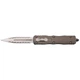 Нож Microtech Dirac Delta Stonewash Double Serrated - изображение 1