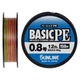Шнур Sunline Basic PE 150m (Multi Color) #0.8/0.153mm 12lb/6kg - изображение 1