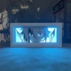 Многослойный Ночник лампа аниме Arlecchino Арлекино Геншин светильник Genshin Impact RGB - изображение 8