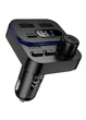 FM-модулятор Bluetooth Borpfone BC61 QC 3.0 черный 71856 аксесуари для авто - изображение 1