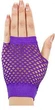 Яскраві сіточні рукавички без пальців мітенки Honey Fashion Accessories XS/S/M фіолетовий (7-79) - зображення 2