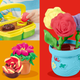 Игровой набор Плей До Цветочник Play-Doh Blooming Flowers G0492 - изображение 5
