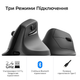 Миша Keychron M5 Wireless/Bluetooth/USB Black PAW3950 (M5-A23) - изображение 7