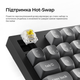 Клавіатура бездротова геймерська Keychron K10 Max Keychron Super Banana Switch Black RGB (K10M-H4-UA) - зображення 12