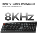 Клавіатура бездротова геймерська Keychron V6 Ultra Keychron Red Switch Black RGB (V6U-D1-UA) - зображення 9