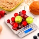 Ювелирные электронные весы 500 г 0,01 г с LCD дисплеем на батарейках MS-1729B серебристые - изображение 2