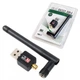Сетевой USB адаптер Wi-Fi 300 Mbps с внешней антенной для ПК и ноутбука WF 2 LV-UW 10-2DB - зображення 1