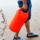 Водонепроникна сумка мішок 2 л ПВХ для плавання Ocean Pack жовтогаряча - зображення 2