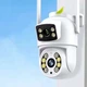Wi-Fi поворотная камера видеонаблюдения 4Мп с ИК подсветкой для улицы IP66 с микрофоном и поддержкой MicroSD до 128ГБ - изображение 4
