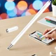 Универсальный стилус ручка XO ST-09 белый 13 см для планшета и смартфона с высокой точностью письма и рисования - изображение 1