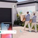 Уличная Wi-Fi камера видеонаблюдения 6 Мп поворотная с двойной линзой ночное видение Q13 белая - изображение 4