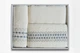Подарочный набор полотенец Maribor 3 шт Orient Белый (30х50 см, 50х90 см, 70х140 см) - изображение 2