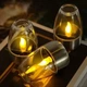 Набір садових LED свічок на сонячній батареї 3 шт. вуличні LED-свічки 10509 - зображення 6