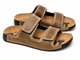Шлепанцы кожаные мужские COZMO M Velcro Olive 43 - изображение 1