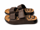 Шлепанцы кожаные мужские COZMO M Velcro Brown 43 - изображение 3