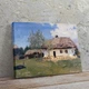 Інтер'єрна картина Українська хата, Ілля Рєпін, Ilya Repin, 28×42 см (id6760) - зображення 2