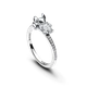 Серебряное кольцо Pandora «Стич и камень» Лило и Стич Серебряное кольцо Пандора Stitch Lilo 193740C01 16 мм - изображение 2