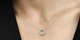 Серебряное колье Pandora с паве серебряное ожерелье Пандора Круг Паве 397436CZ - изображение 8
