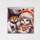 Постер Весілля котиків,котик українець ©Маріанна Пащук CN53253L - изображение 1
