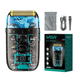Электробритва VGR Professional Foil Shaver для профессионалов и домашних пользователей с титановой сеткой и аккумулятором - изображение 3